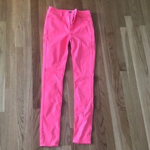 Neon Pink Jeans